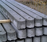  - Betonov sloupek 260 cm/12x12 cm